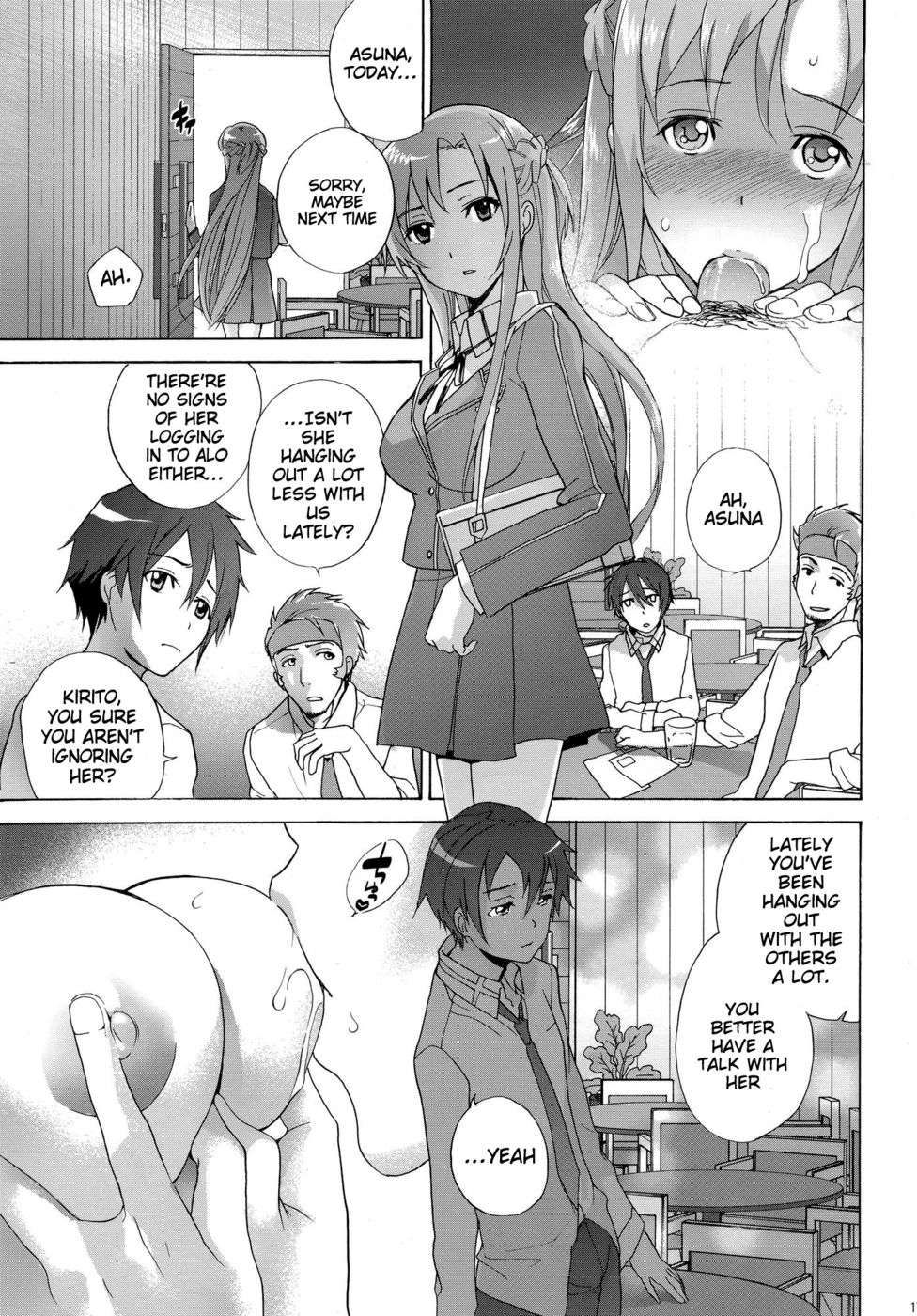 Hentai Manga Comic-Asuna's Hole-Read-16